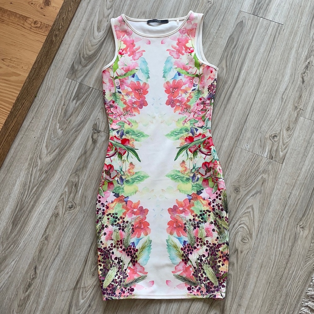 Floral mini dress by Guess